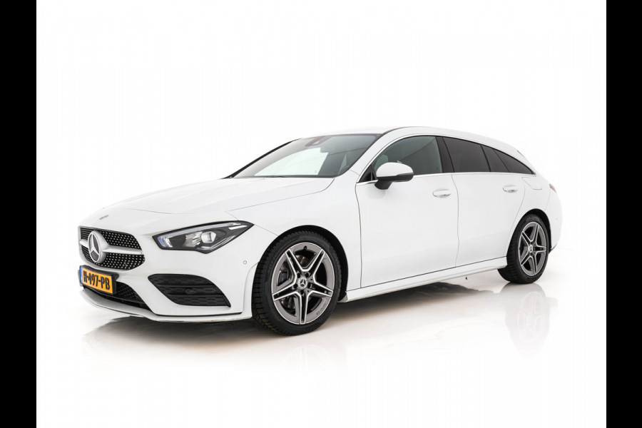 Mercedes-Benz CLA-Klasse Shooting Brake 200 AMG-Styling Business Solution (INCL-BTW) Aut. *LEATHER-MICROFIBRE | FULL-LED | HEATED-SPORTSEATS | DIGI-COCKPIT | DAB+ | NAVI-FULLMAP | CAMERA | PRIVACYGLASS | SHIFTPADDLES | 18''ALU*