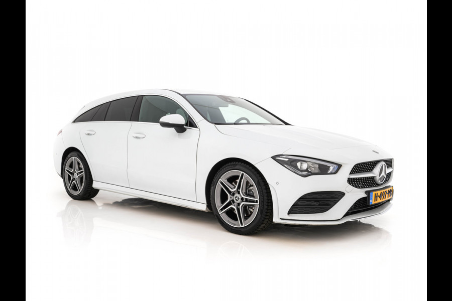 Mercedes-Benz CLA-Klasse Shooting Brake 200 AMG-Styling Business Solution (INCL-BTW) Aut. *LEATHER-MICROFIBRE | FULL-LED | HEATED-SPORTSEATS | DIGI-COCKPIT | DAB+ | NAVI-FULLMAP | CAMERA | PRIVACYGLASS | SHIFTPADDLES | 18''ALU*