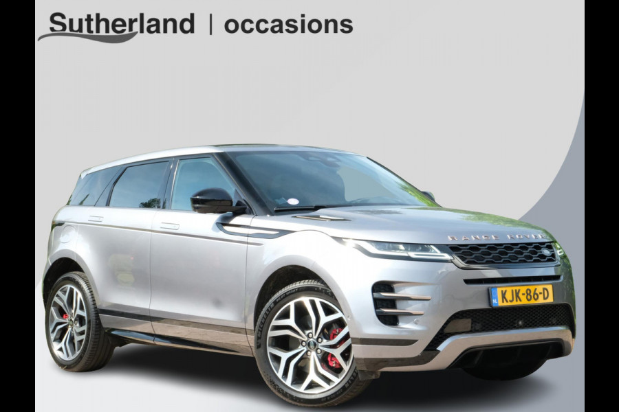 Land Rover Range Rover Evoque 1.5 P300e AWD Autobiography 309 PK | Panoramadak | Head-up Display | 360 Camera | Leder | Meridan | Memory Seats | 20 inch | Adaptive Cruise | Stuur & Stoelverwaming | Getint glas