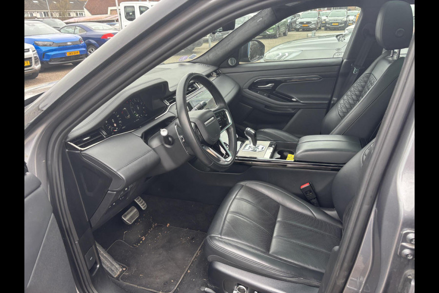 Land Rover Range Rover Evoque 1.5 P300e AWD Autobiography 309 PK | Panoramadak | Head-up Display | 360 Camera | Leder | Meridan | Memory Seats | 20 inch | Adaptive Cruise | Stuur & Stoelverwaming | Getint glas