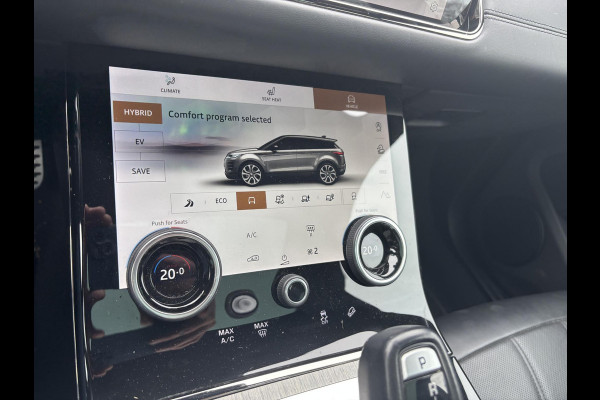 Land Rover Range Rover Evoque 1.5 P300e AWD Autobiography 309 PK | Panoramadak | Head-up Display | 360 Camera | Leder | Meridan | Memory Seats | 20 inch | Adaptive Cruise | Stuur & Stoelverwaming | Getint glas