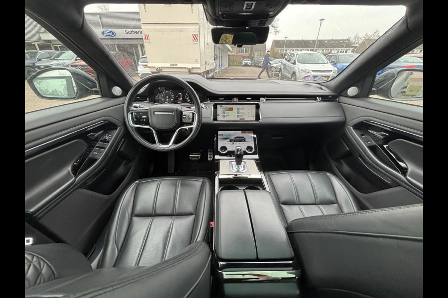 Land Rover Range Rover Evoque 1.5 P300e AWD Autobiography 309 PK | Panoramadak | Head-up Display | 360 Camera | Leder | Meridan | Memory Seats | 20 inch | Adaptive Cruise | Stuur & Stoelverwaming | Getint glas
