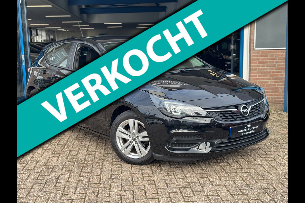 Opel Astra 1.2 Blitz Edition 2021 ZWART NAVI AIRCO LM NAP!