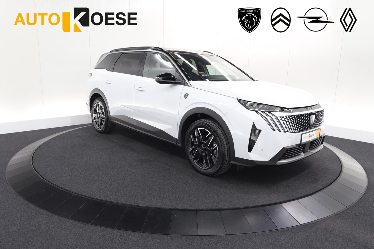 Peugeot 5008 1.2 Hybrid 136 GT 7p | Adaptieve Cruise Control | Camera | Elektrische Kofferklep | Stoelverwarming