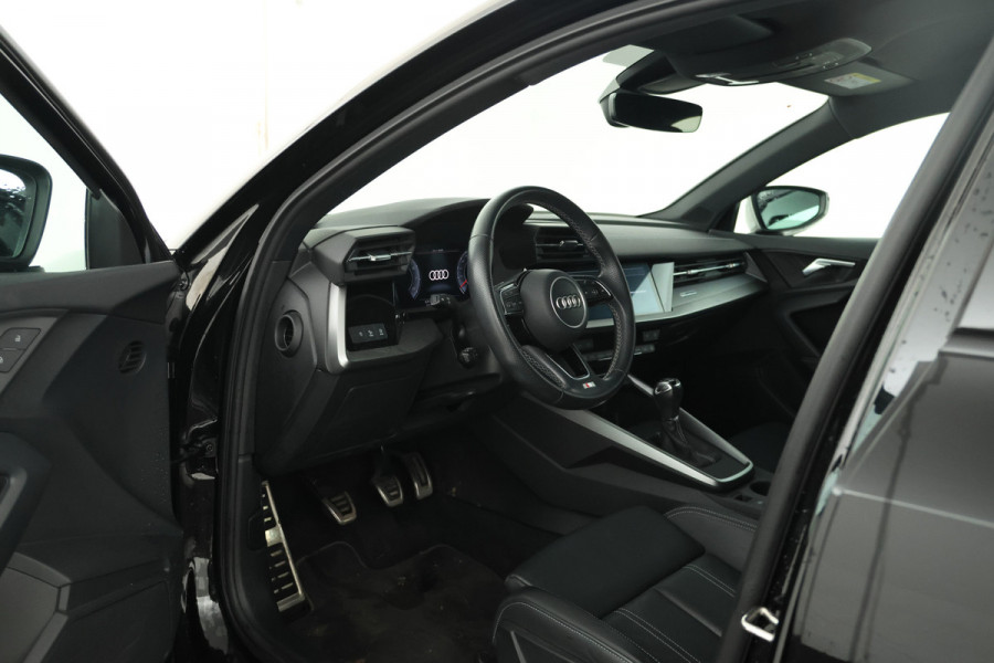 Audi A3 Limousine 30 TFSI S edition S-Line, Stoelverwarming, Volleder, Digital Dash, BOM VOL!!