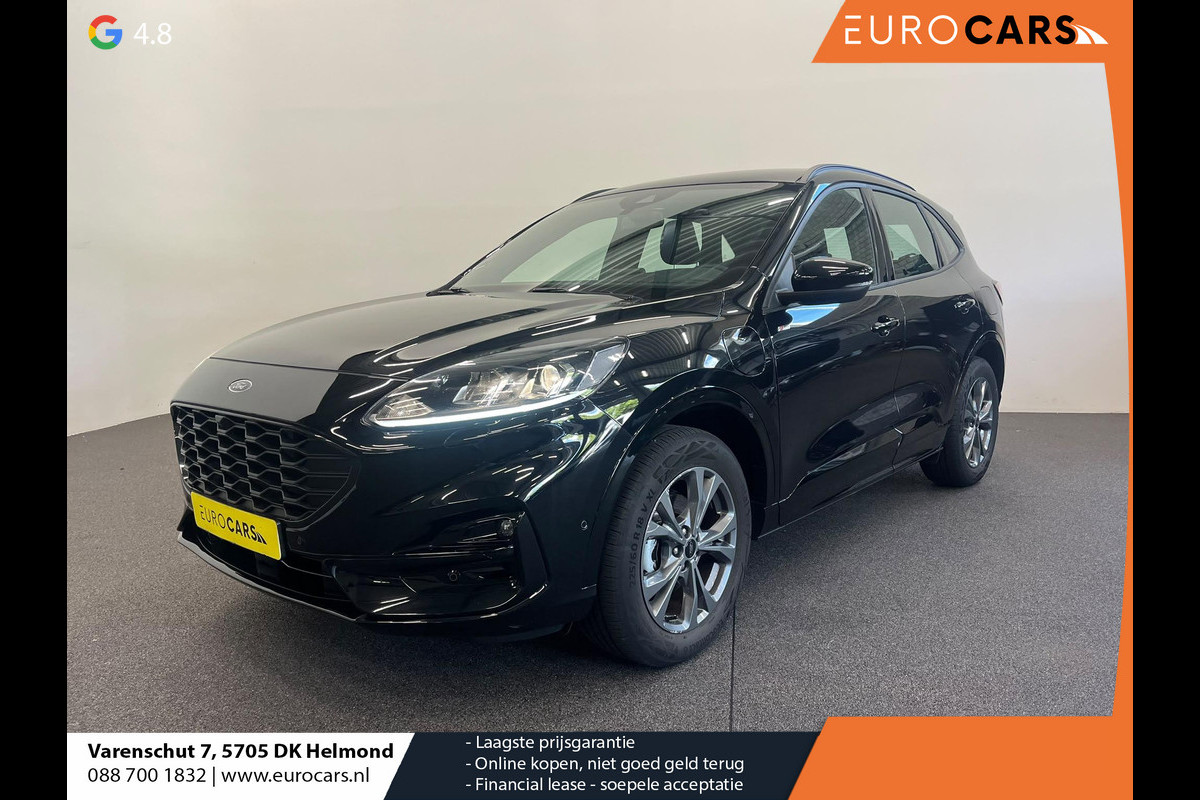 Ford Kuga 2.5 PHEV ST-Line Automaat Trekhaak Navigatie Apple CarPlay Android Auto Camera Parkeerhulp Adaptive Cruise Control Dodehoekdetectie Stoelverwarming Climate Control Lichtmetalen velgen