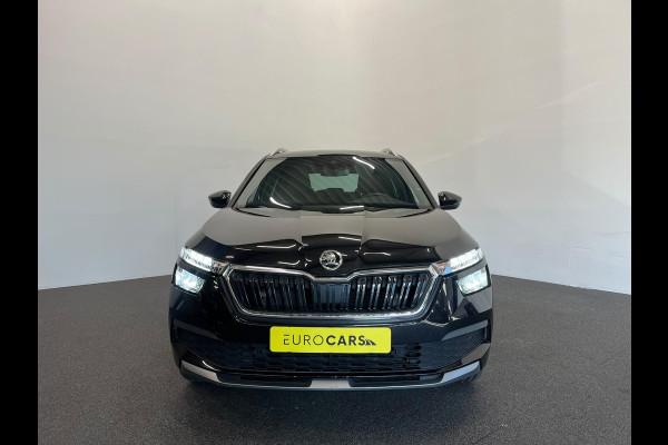 Škoda Kamiq 1.0 TSI DSG Clever Panoramadak Trekhaak Navigatie Apple Carplay Android Auto Camera Parkeerhulp Cruise Control Stoelverwarming Climate Control Lichtmetalen velgen