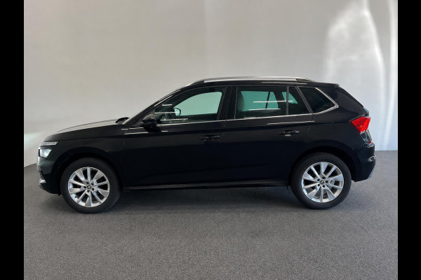 Škoda Kamiq 1.0 TSI DSG Clever Panoramadak Trekhaak Navigatie Apple Carplay Android Auto Camera Parkeerhulp Cruise Control Stoelverwarming Climate Control Lichtmetalen velgen