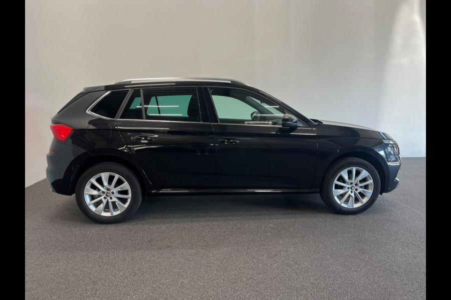Škoda Kamiq 1.0 TSI DSG Clever Panoramadak Trekhaak Navigatie Apple Carplay Android Auto Camera Parkeerhulp Cruise Control Stoelverwarming Climate Control Lichtmetalen velgen