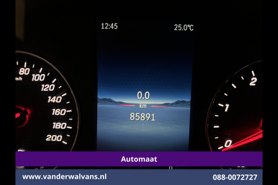 Mercedes-Benz Sprinter 317 CDI 170pk 9G-Tronic Automaat L2H2 2025 model Euro6 Airco | Camera | Navigatie | Adaptieve Cruisecontrol | LED Chauffeursstoel, Stoelverwarming, Parkeersensoren, Bjrijdersbank
