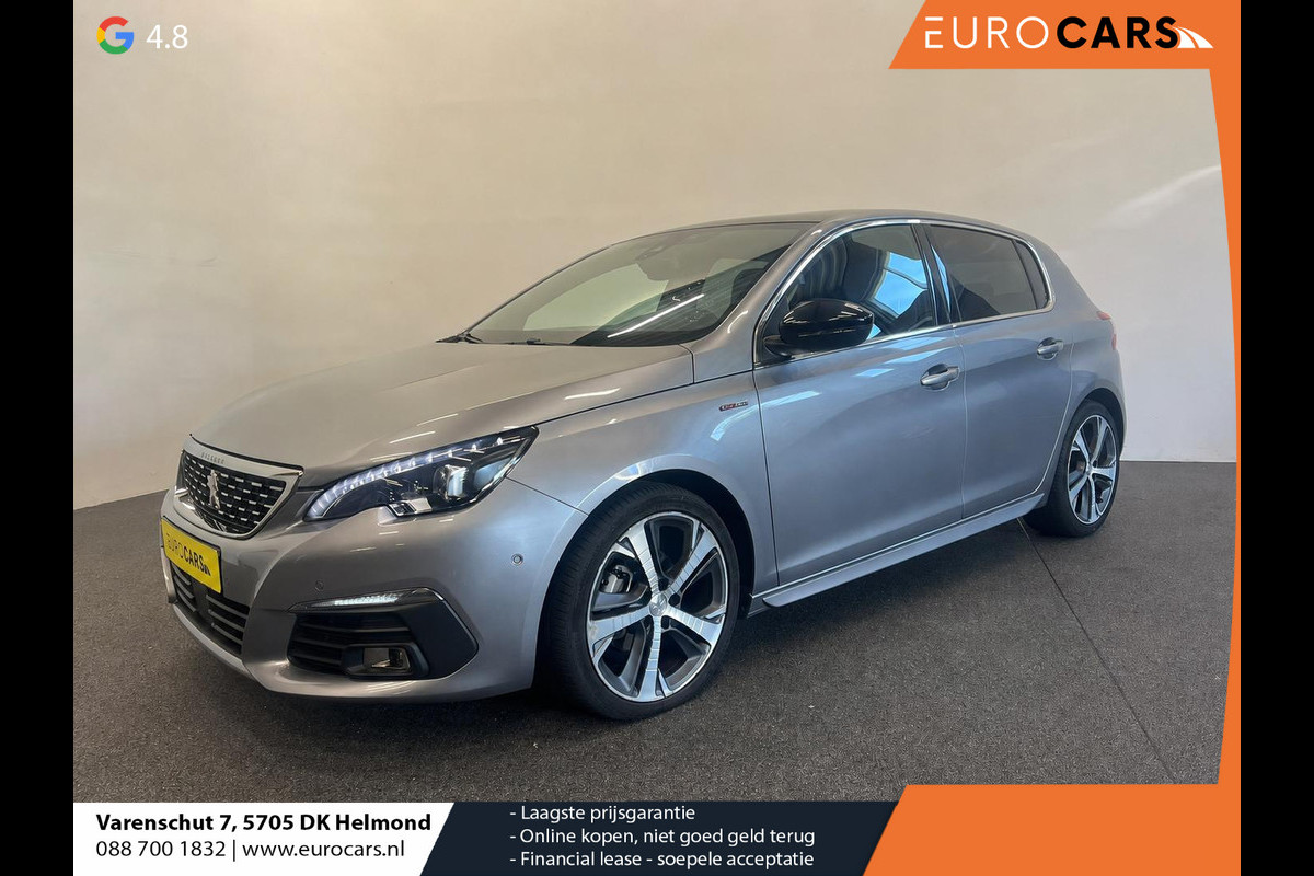 Peugeot 308 1.2 PureTech GT-Line Panoramadak Navigatie Apple Carplay Android Auto Camera Parkeerhulp Adaptive Cruise Control Dodehoekassistent Xenon Climate Control Lichtmetalen velgen