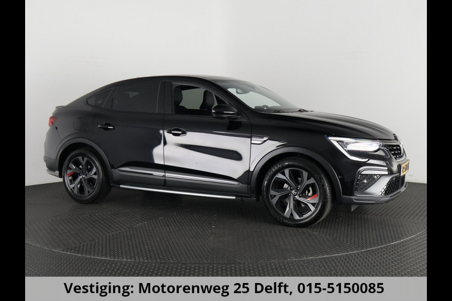 Renault Arkana 1.6 HYBRID 145PK R.S LINE GARANTIE TOT 2032* BIJNA 2023 !PANORAMA-DAK . STOEL & STUUR VERWARMING . NAVIGATIE . PARKEERSENSOREN .