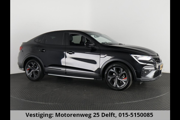 Renault Arkana 1.6 HYBRID 145PK R.S LINE GARANTIE TOT 2032* BIJNA 2023 !PANORAMA-DAK . STOEL & STUUR VERWARMING . NAVIGATIE . PARKEERSENSOREN .