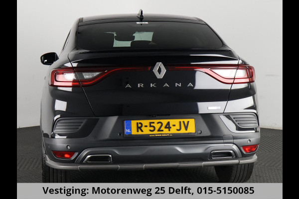 Renault Arkana 1.6 HYBRID 145PK R.S LINE GARANTIE TOT 2032* BIJNA 2023 !PANORAMA-DAK . STOEL & STUUR VERWARMING . NAVIGATIE . PARKEERSENSOREN .