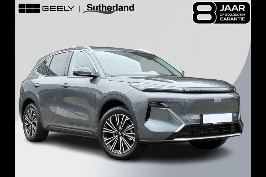 GEELY Starray EM-i 1.5 Max+ 262 PK | Panorama | Stoelen voor & achter verwarmd | Memory Seats | 360 Camera | 19 Inch LMV | 136km elektrisch bereik