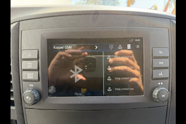 Mercedes-Benz eVito 112 66kWh L2 Elektrisch 94.9% (SOH) 280-WLTP 80kw Snelladen Climate Control Cruise Control Camera Stoelverwarming Parkeersensoren
