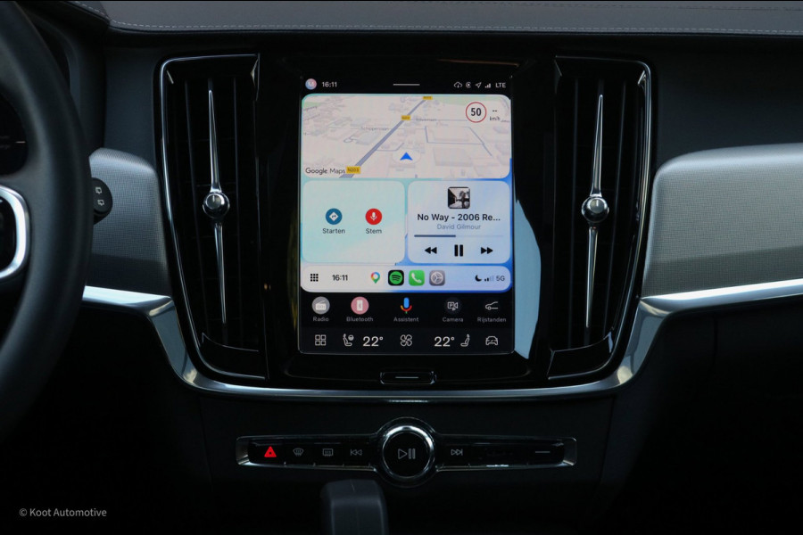 Volvo V90 Volvo V90 T8 Recharge AWD Ultimate Dark | SOH 98% | 455 PK | Pano | Long Range | Harman Kardon | HUD | Trekhaak