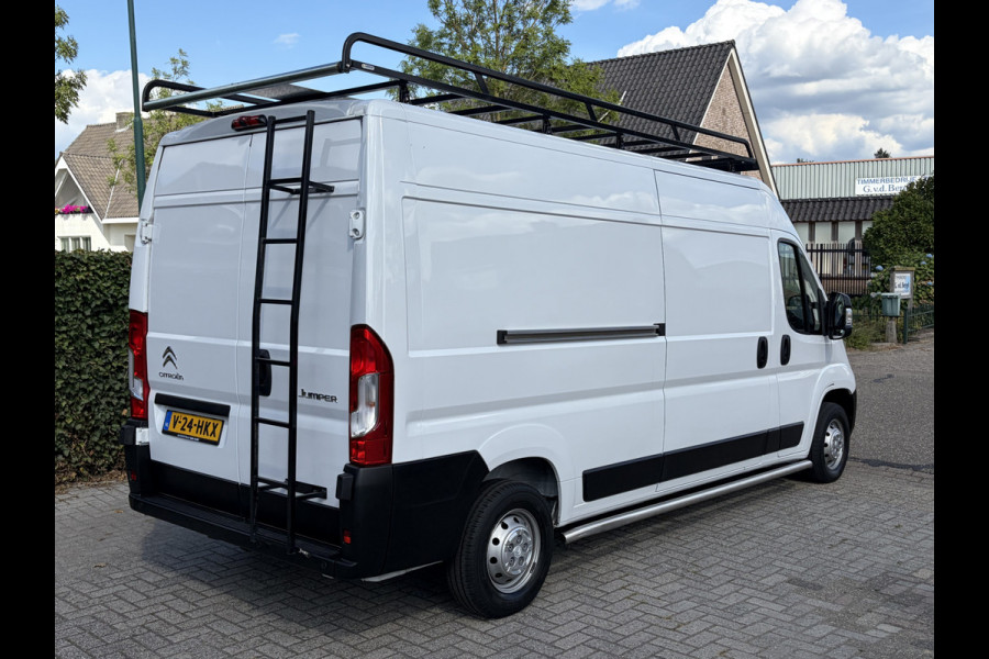 Citroën Jumper 2.2 BlueHDi 140PK L3H2 3.3t ✓ 3-zits ✓imperiaal ✓camera ✓navigatie ✓clima