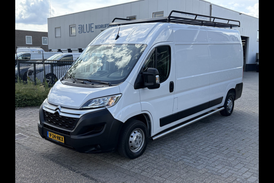 Citroën Jumper 2.2 BlueHDi 140PK L3H2 3.3t ✓ 3-zits ✓imperiaal ✓camera ✓navigatie ✓clima