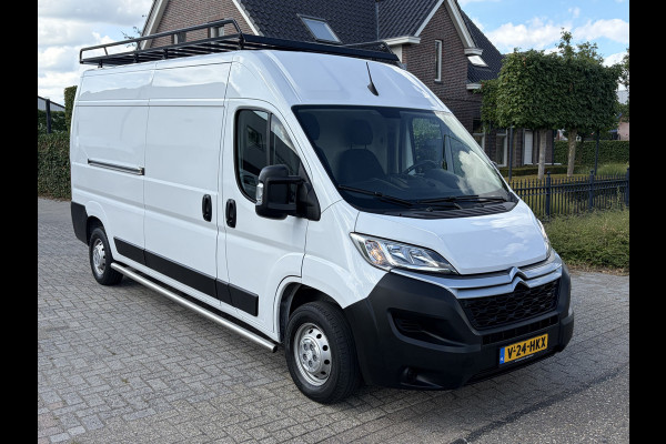 Citroën Jumper 2.2 BlueHDi 140PK L3H2 3.3t ✓ 3-zits ✓imperiaal ✓camera ✓navigatie ✓clima