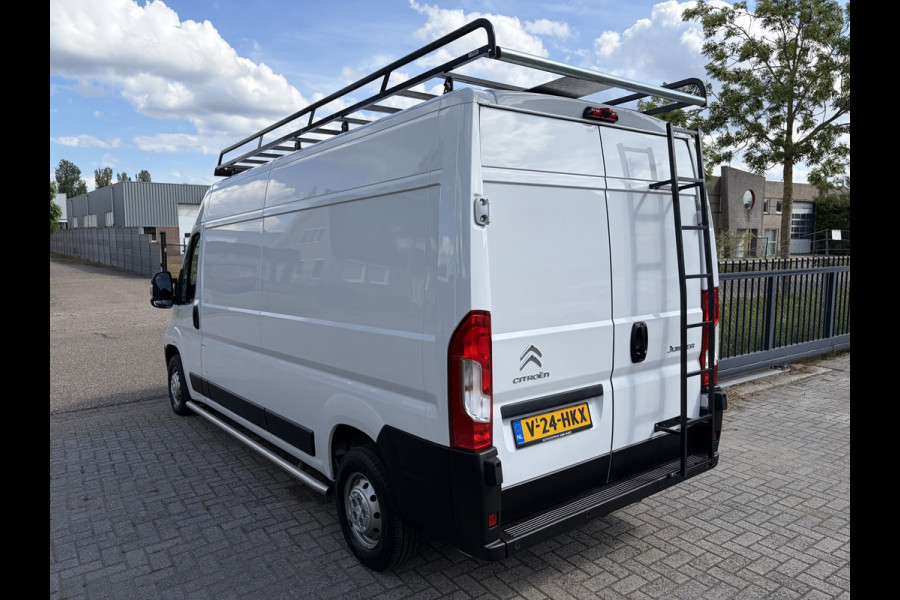 Citroën Jumper 2.2 BlueHDi 140PK L3H2 3.3t ✓ 3-zits ✓imperiaal ✓camera ✓navigatie ✓clima