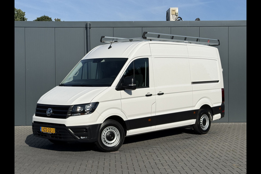 Volkswagen Crafter 2.0 TDI 141 PK / L3H3 / 2x SCHUIFDEUR / IMPERIAAL + LADDER / 3 TONS TREKHAAK / CAMERA / 3-ZITS / VERWARMDE VOORRUIT