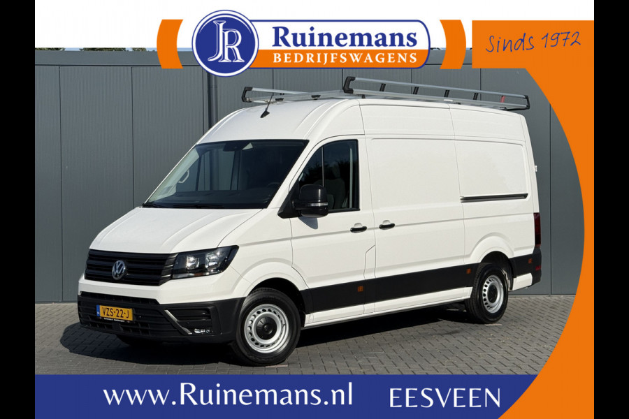 Volkswagen Crafter 2.0 TDI 141 PK / L3H3 / 2x SCHUIFDEUR / IMPERIAAL + LADDER / 3 TONS TREKHAAK / CAMERA / 3-ZITS / VERWARMDE VOORRUIT