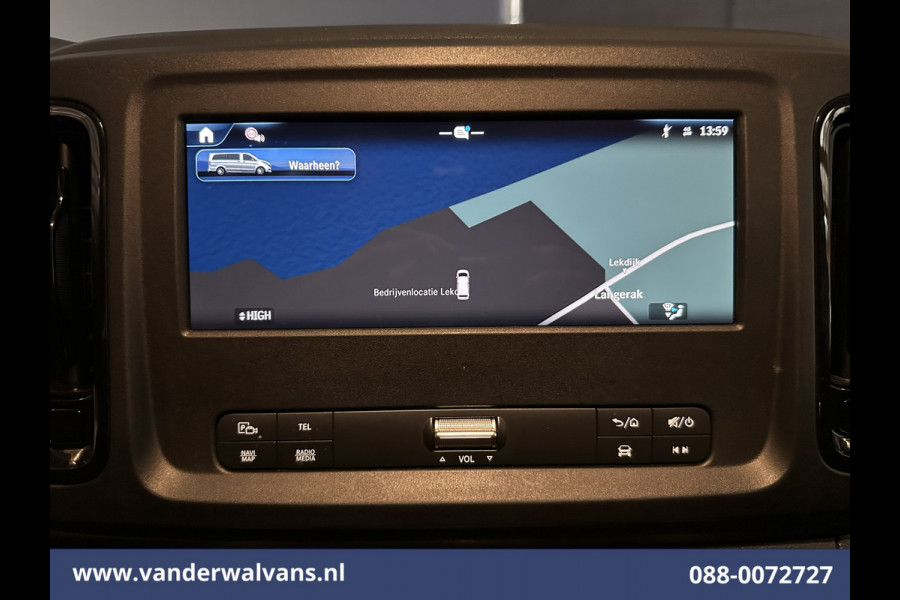 Mercedes-Benz Vito 116 CDI 164pk L2H1 2025 MODEL Euro6 Airco | Camera | Navigatie | Adaptieve Cruisecontrol Stoelverwarming, Parkeersensoren, Bijrijdersbank