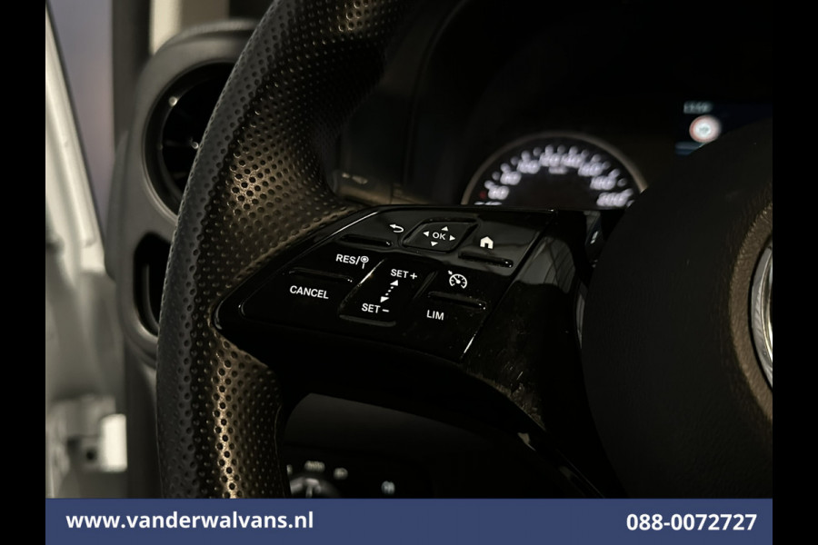 Mercedes-Benz Vito 116 CDI 164pk L2H1 2025 MODEL Euro6 Airco | Camera | Navigatie | Adaptieve Cruisecontrol Stoelverwarming, Parkeersensoren, Bijrijdersbank