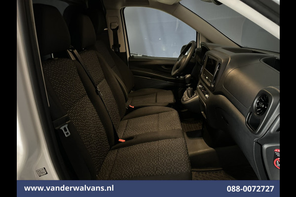 Mercedes-Benz Vito 116 CDI 164pk L2H1 2025 MODEL Euro6 Airco | Camera | Navigatie | Adaptieve Cruisecontrol Stoelverwarming, Parkeersensoren, Bijrijdersbank