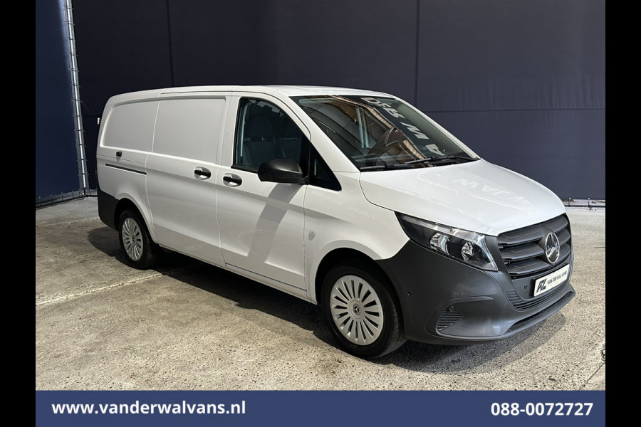 Mercedes-Benz Vito 116 CDI 164pk L2H1 2025 MODEL Euro6 Airco | Camera | Navigatie | Adaptieve Cruisecontrol Stoelverwarming, Parkeersensoren, Bijrijdersbank