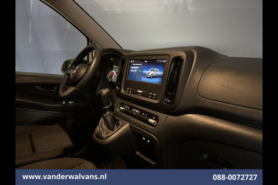Mercedes-Benz Vito 116 CDI 164pk L2H1 2025 MODEL Euro6 Airco | Camera | Navigatie | Adaptieve Cruisecontrol Stoelverwarming, Parkeersensoren, Bijrijdersbank