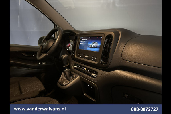 Mercedes-Benz Vito 116 CDI 164pk L2H1 2025 MODEL Euro6 Airco | Camera | Navigatie | Adaptieve Cruisecontrol Stoelverwarming, Parkeersensoren, Bijrijdersbank
