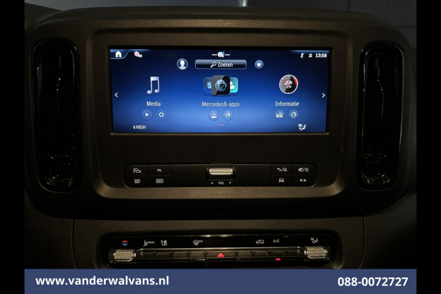 Mercedes-Benz Vito 116 CDI 164pk L2H1 2025 MODEL Euro6 Airco | Camera | Navigatie | Adaptieve Cruisecontrol Stoelverwarming, Parkeersensoren, Bijrijdersbank