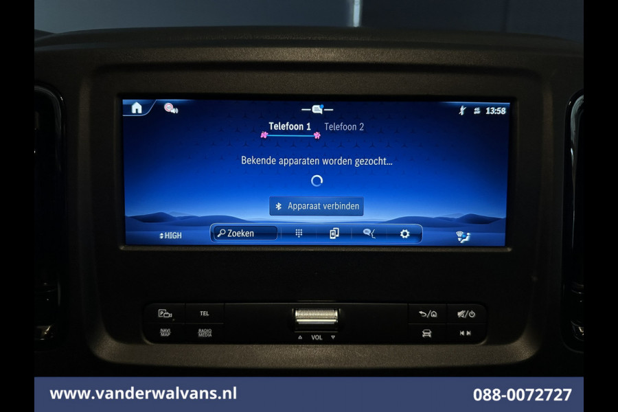 Mercedes-Benz Vito 116 CDI 164pk L2H1 2025 MODEL Euro6 Airco | Camera | Navigatie | Adaptieve Cruisecontrol Stoelverwarming, Parkeersensoren, Bijrijdersbank