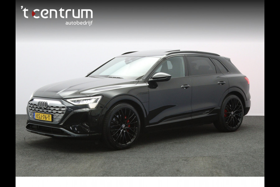 Audi Q8 e-tron 408 PK 55 Quattro S-Line Edition 115 kWh, SOH 97%, Panoramadak, RS-Sportstoelen, B&O Sound, Luchtvering