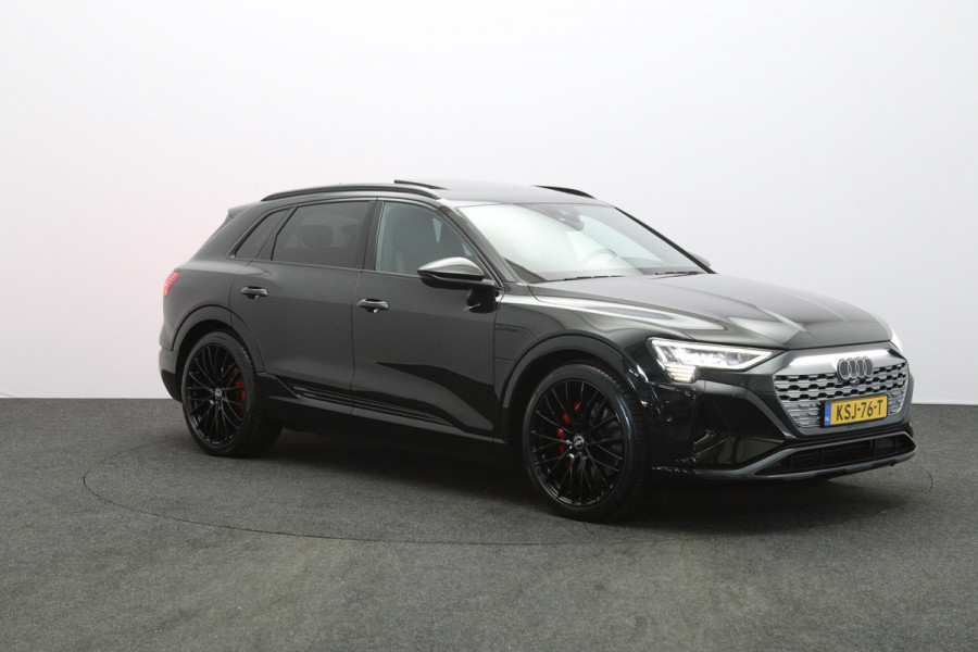 Audi Q8 e-tron 408 PK 55 Quattro S-Line Edition 115 kWh, SOH 97%, Panoramadak, RS-Sportstoelen, B&O Sound, Luchtvering