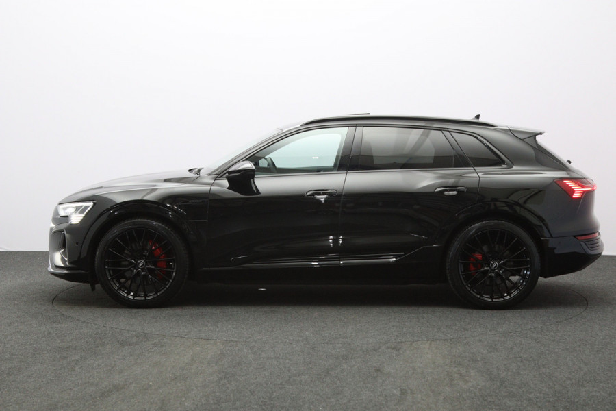 Audi Q8 e-tron 408 PK 55 Quattro S-Line Edition 115 kWh, SOH 97%, Panoramadak, RS-Sportstoelen, B&O Sound, Luchtvering
