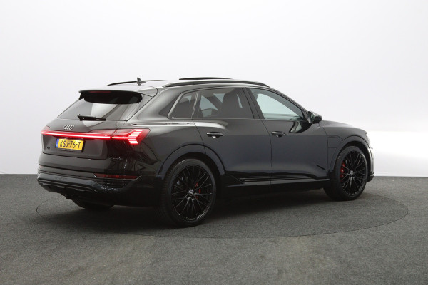 Audi Q8 e-tron 408 PK 55 Quattro S-Line Edition 115 kWh, SOH 97%, Panoramadak, RS-Sportstoelen, B&O Sound, Luchtvering