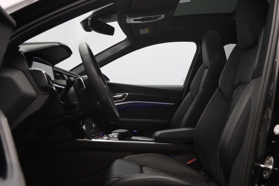 Audi Q8 e-tron 408 PK 55 Quattro S-Line Edition 115 kWh, SOH 97%, Panoramadak, RS-Sportstoelen, B&O Sound, Luchtvering