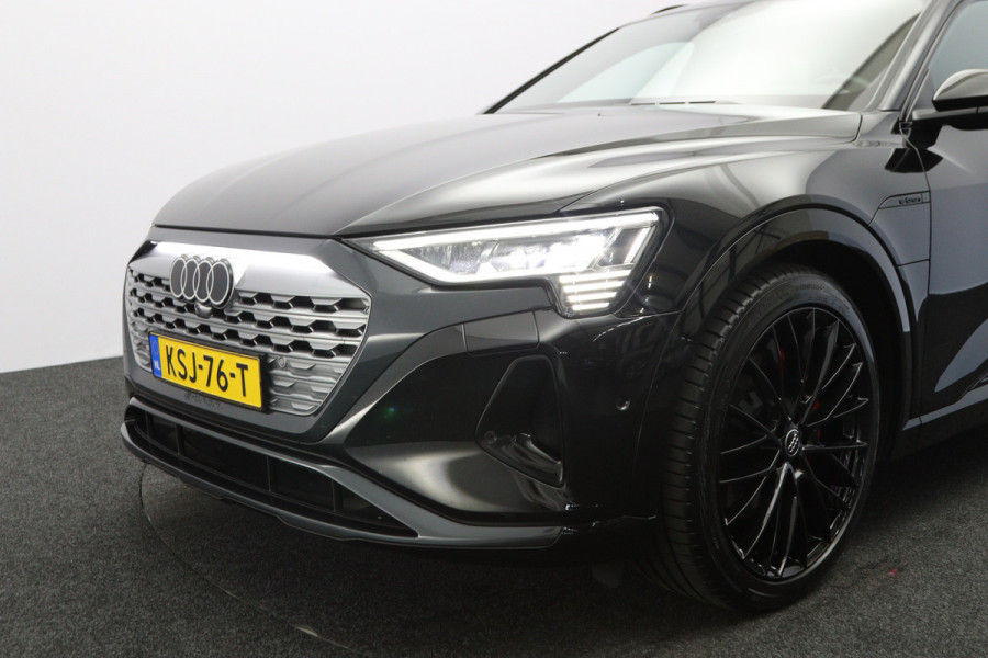 Audi Q8 e-tron 408 PK 55 Quattro S-Line Edition 115 kWh, SOH 97%, Panoramadak, RS-Sportstoelen, B&O Sound, Luchtvering