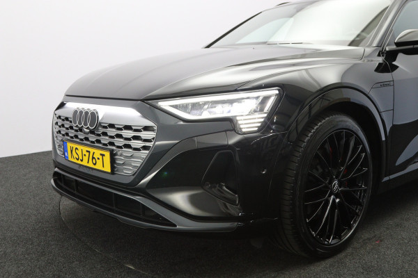 Audi Q8 e-tron 408 PK 55 Quattro S-Line Edition 115 kWh, SOH 97%, Panoramadak, RS-Sportstoelen, B&O Sound, Luchtvering