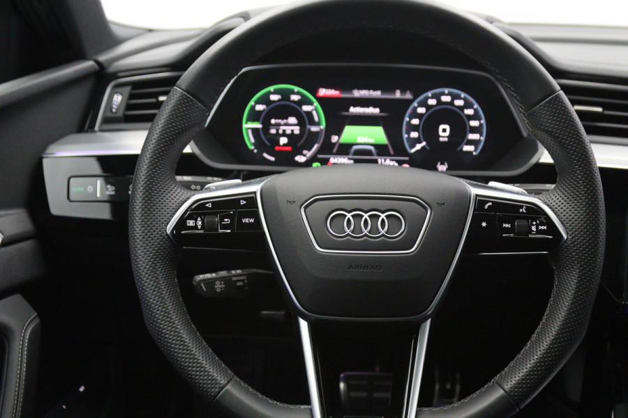 Audi Q8 e-tron 408 PK 55 Quattro S-Line Edition 115 kWh, SOH 97%, Panoramadak, RS-Sportstoelen, B&O Sound, Luchtvering