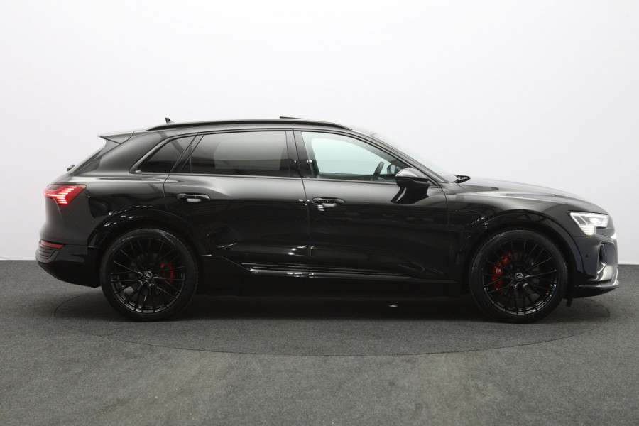 Audi Q8 e-tron 408 PK 55 Quattro S-Line Edition 115 kWh, SOH 97%, Panoramadak, RS-Sportstoelen, B&O Sound, Luchtvering