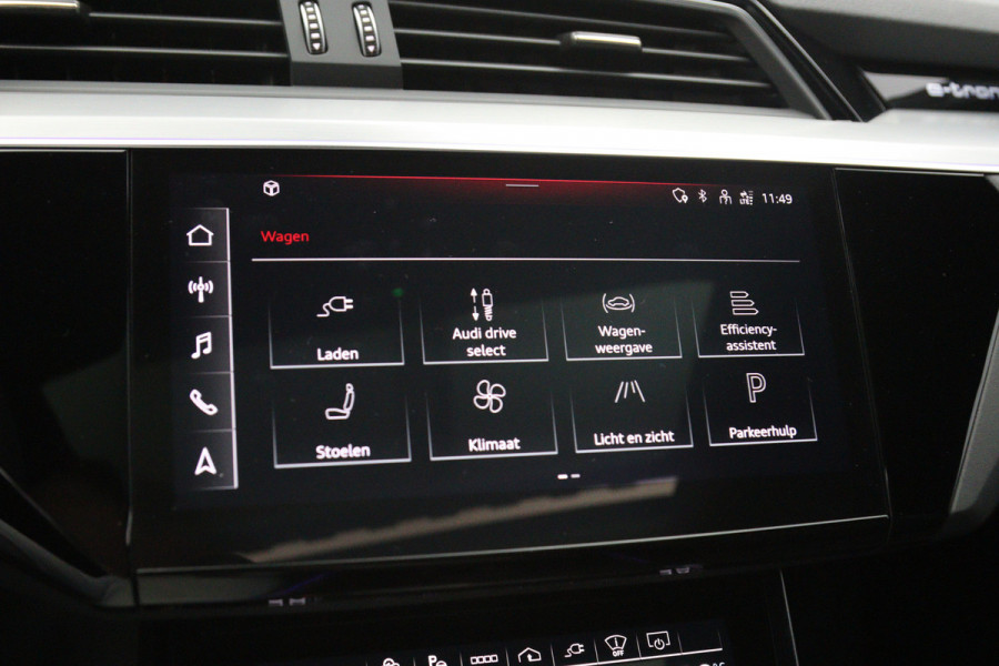 Audi Q8 e-tron 408 PK 55 Quattro S-Line Edition 115 kWh, SOH 97%, Panoramadak, RS-Sportstoelen, B&O Sound, Luchtvering