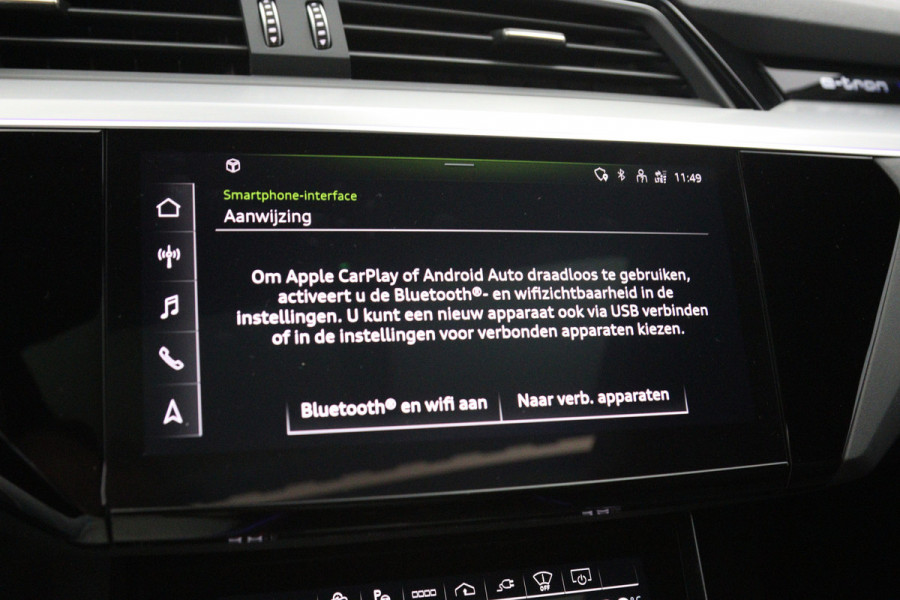 Audi Q8 e-tron 408 PK 55 Quattro S-Line Edition 115 kWh, SOH 97%, Panoramadak, RS-Sportstoelen, B&O Sound, Luchtvering
