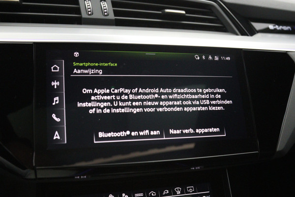 Audi Q8 e-tron 408 PK 55 Quattro S-Line Edition 115 kWh, SOH 97%, Panoramadak, RS-Sportstoelen, B&O Sound, Luchtvering