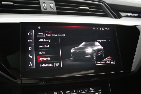 Audi Q8 e-tron 408 PK 55 Quattro S-Line Edition 115 kWh, SOH 97%, Panoramadak, RS-Sportstoelen, B&O Sound, Luchtvering