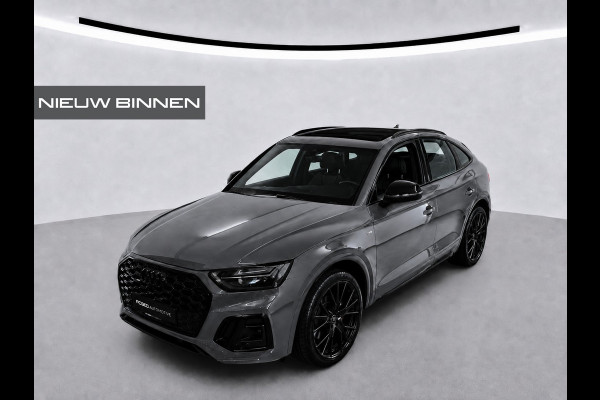 Audi Q5 Sportback 50 TFSI e S edition Competition S-Line | Panoramadak | Stoelverwarming | Apple Carplay | Camera | Keyless | Navigatie | Trekhaak | Cruise Control | Ambiance Verlichting |