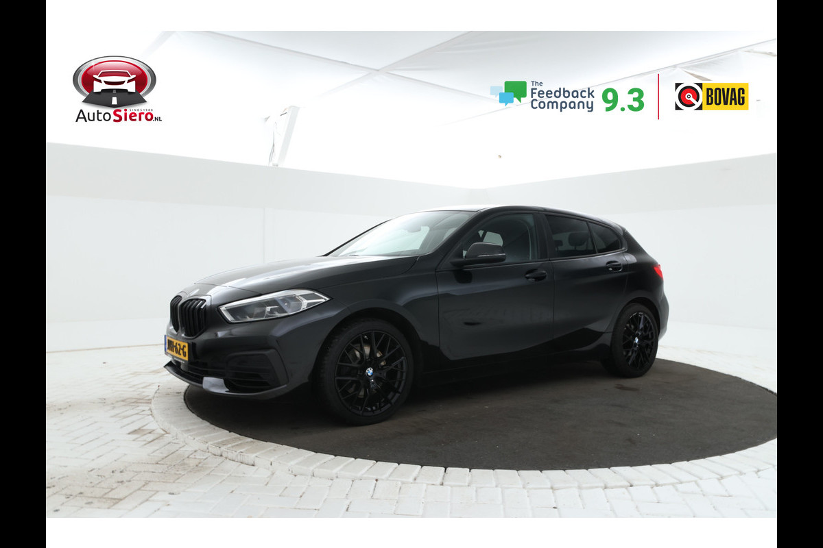 BMW 1-serie 118i High Executive Edition Full Black, Apple Carplay, Cruise,